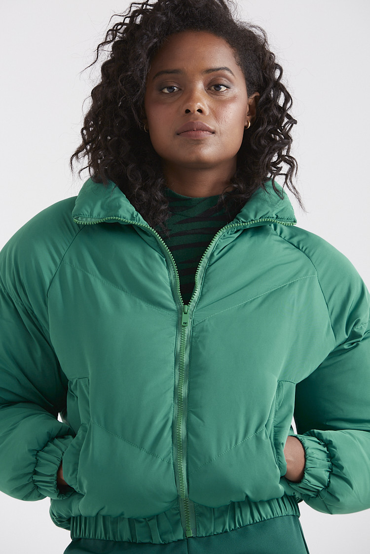 campera puffer corta
