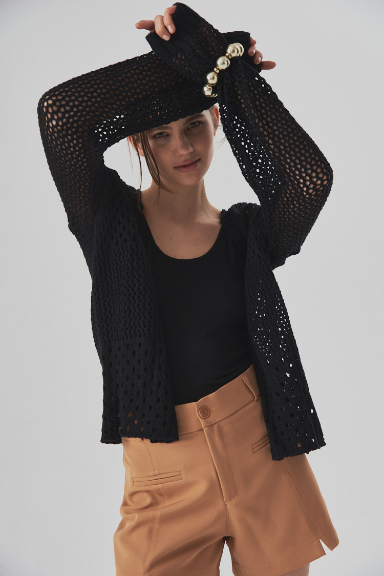 Cardigan Calado