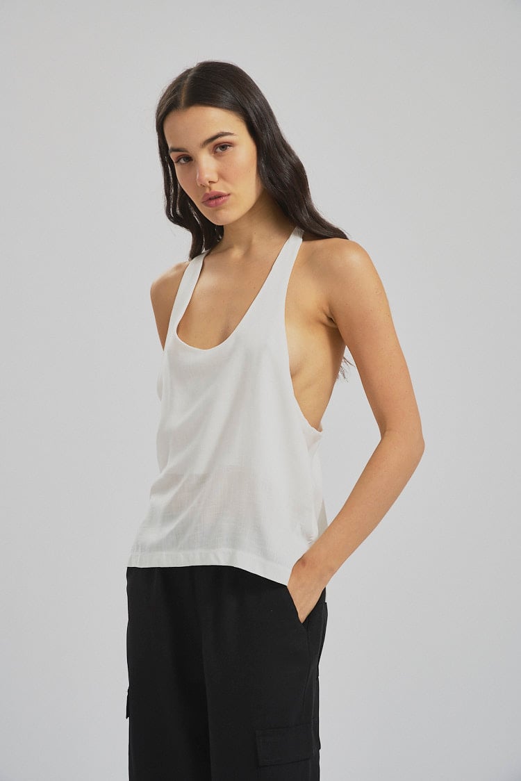 musculosa holgada