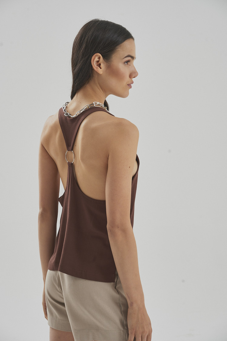 musculosa holgada