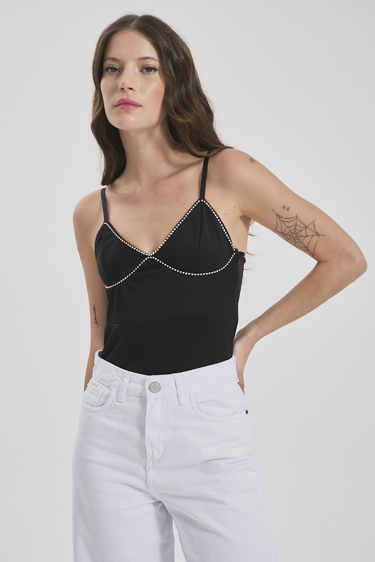 body con brillos