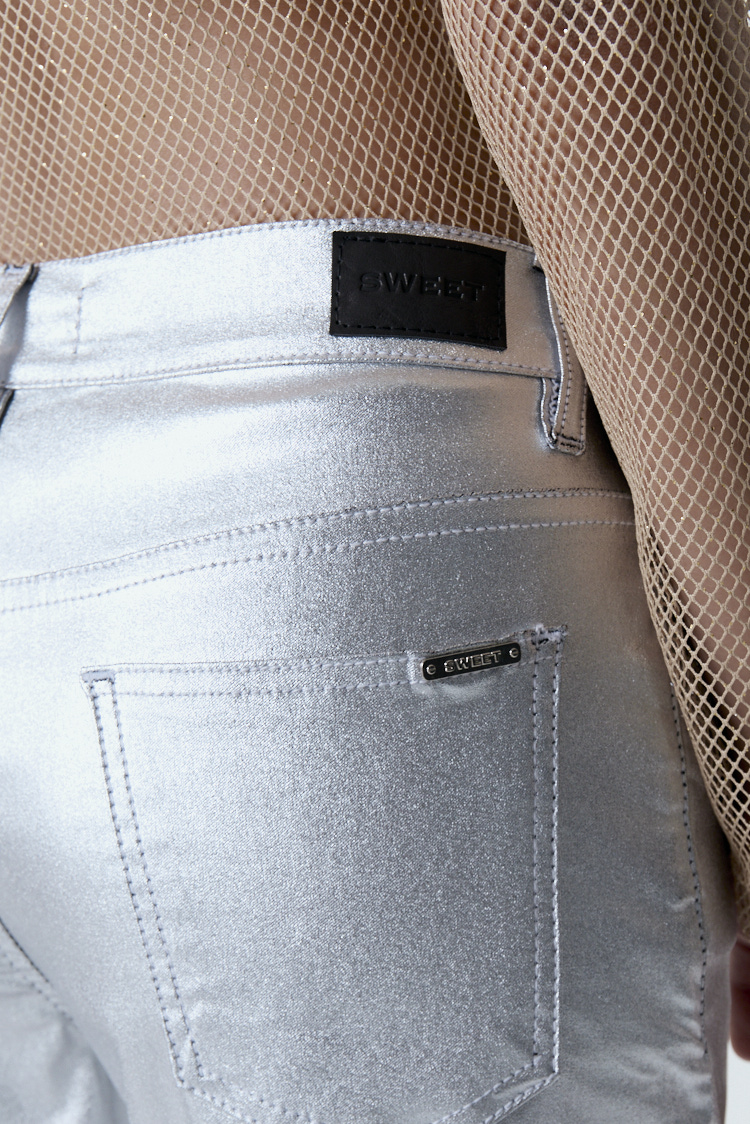 pantalon plateado
