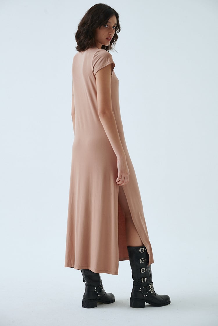 vestido largo modal