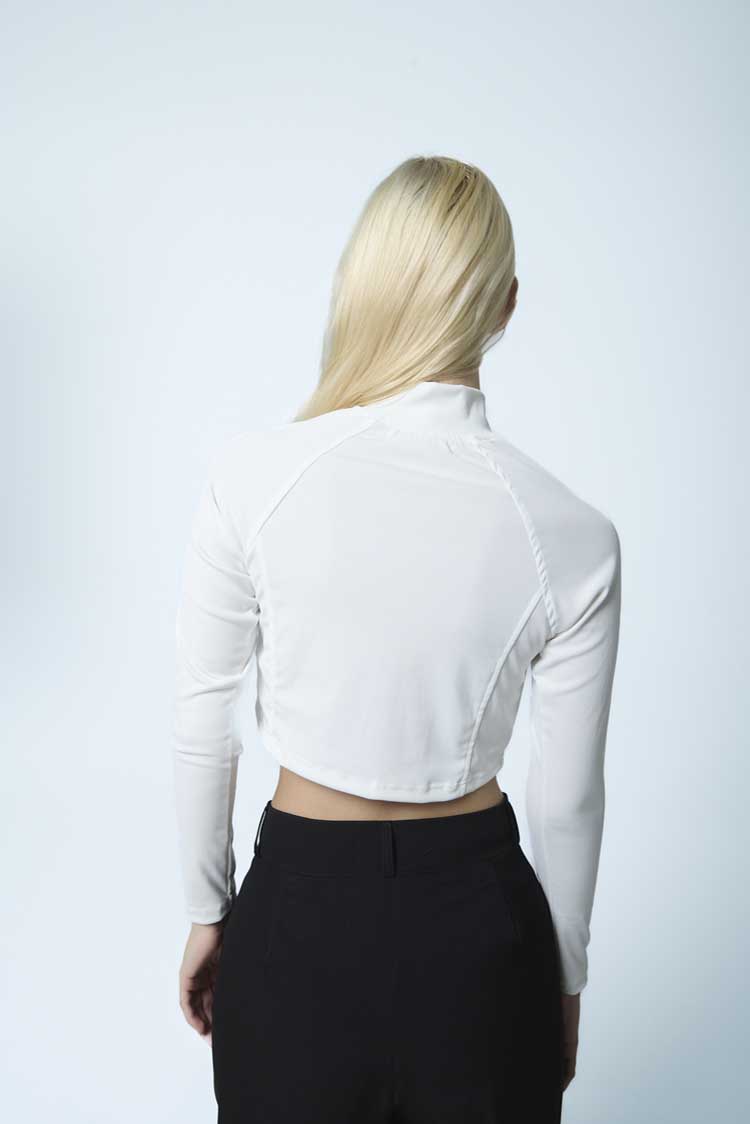 top lycra cierre