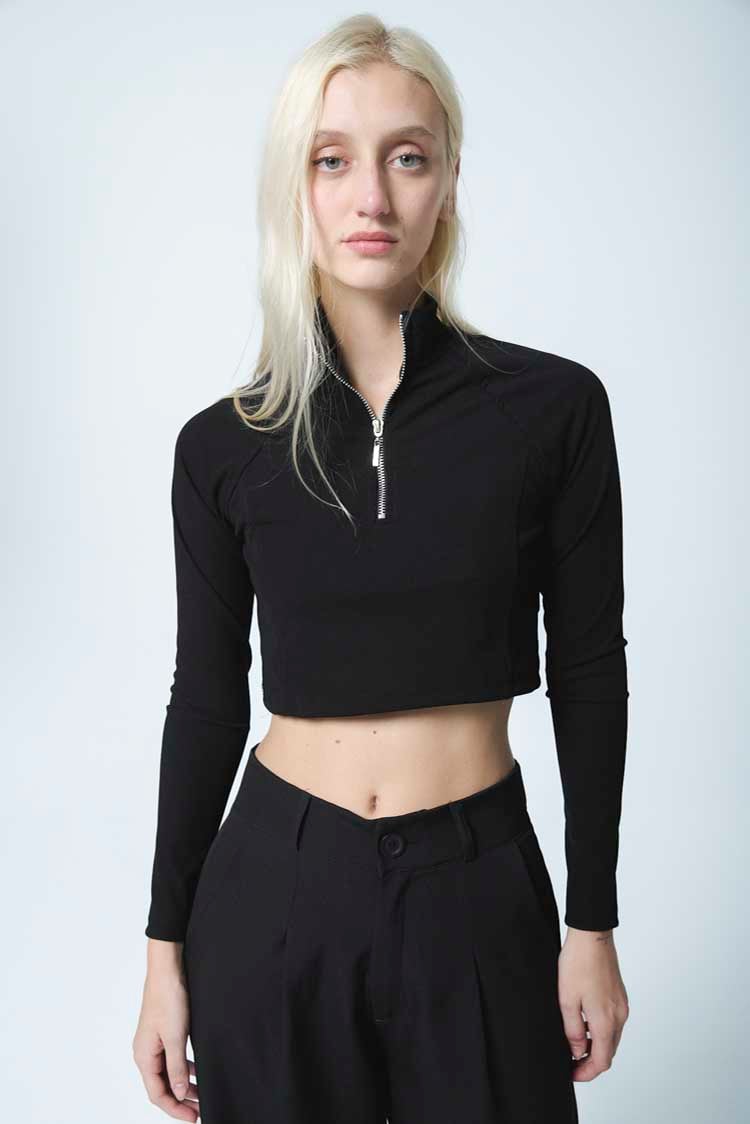 top lycra cierre