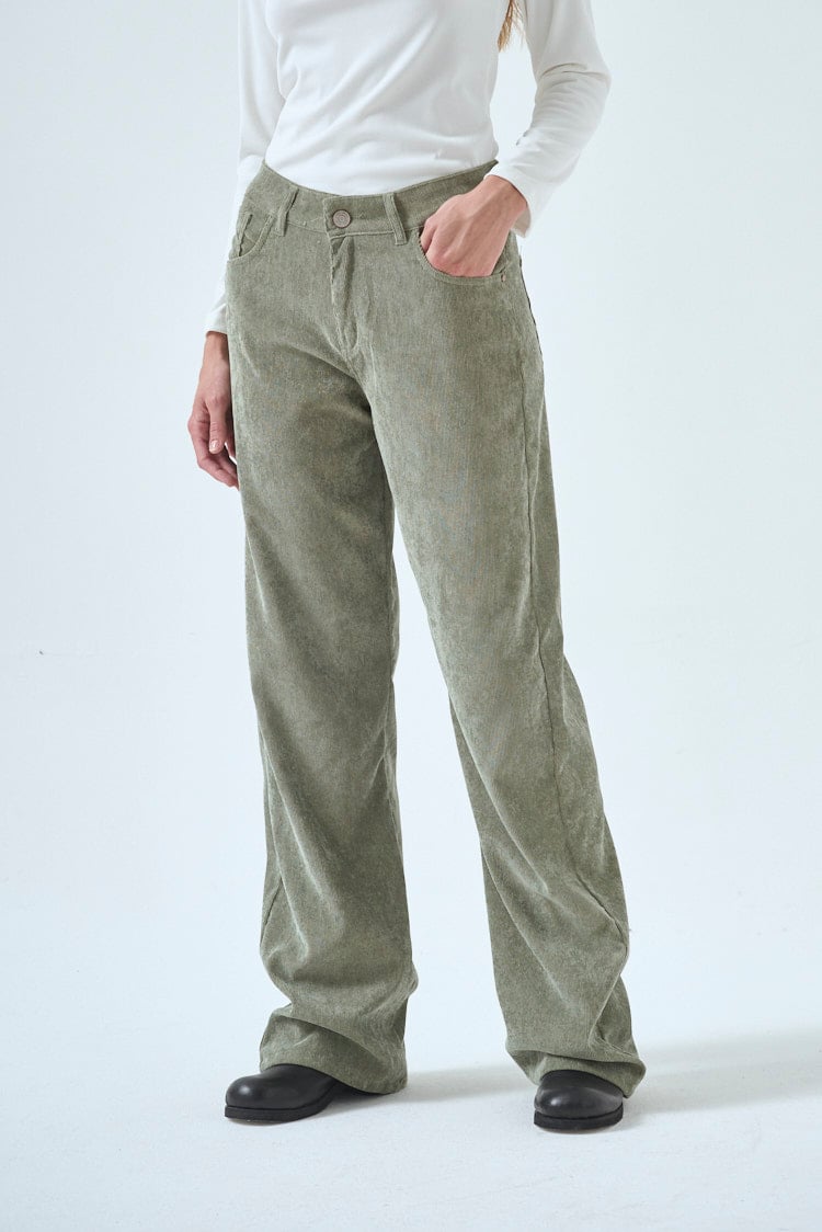 wide leg corderoy