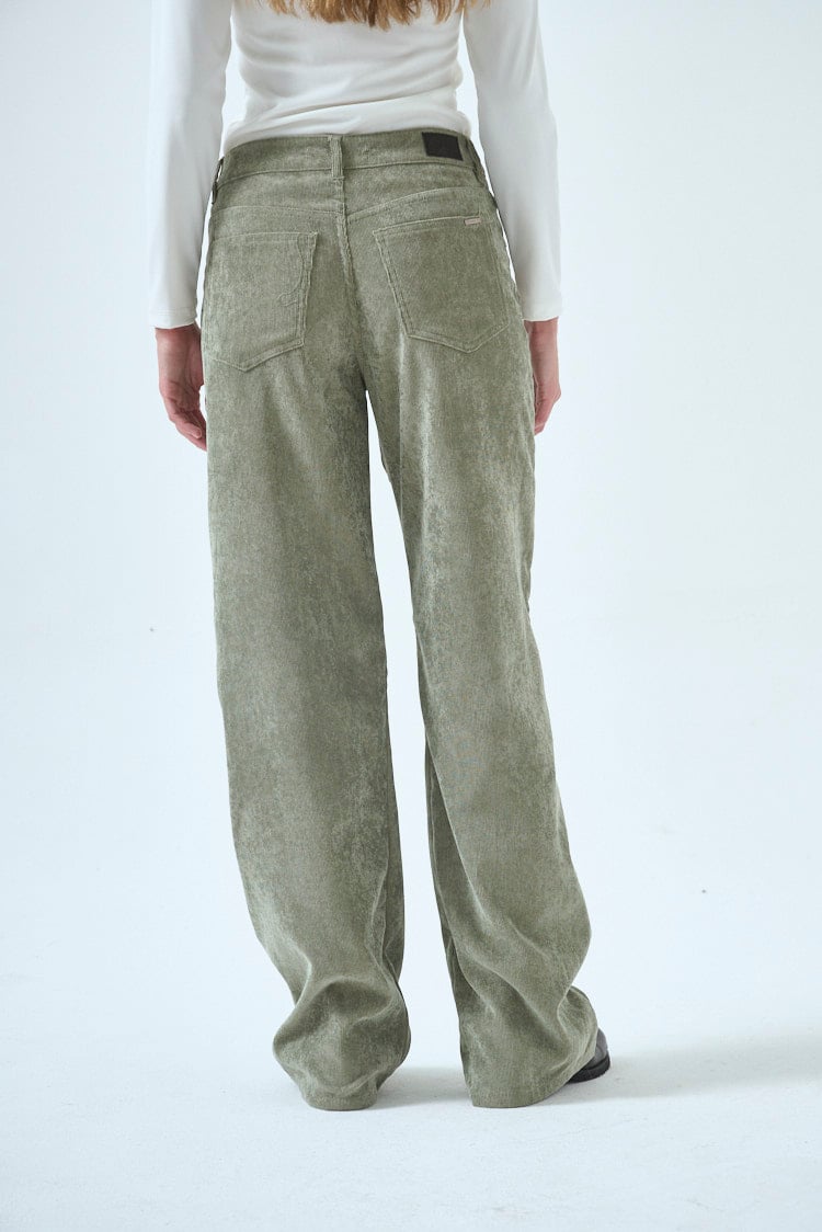 wide leg corderoy