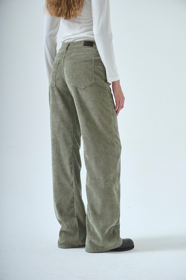 wide leg corderoy