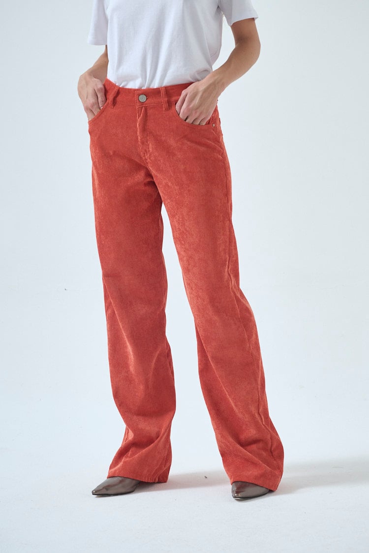 wide leg corderoy