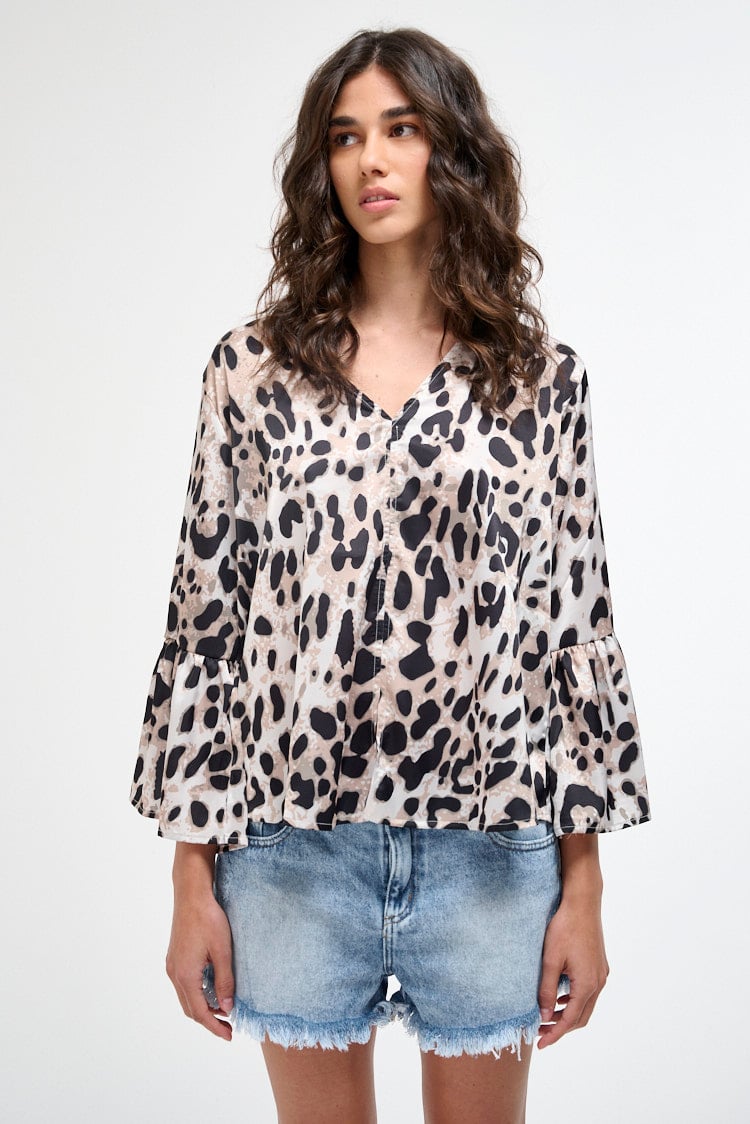 blusa animal print