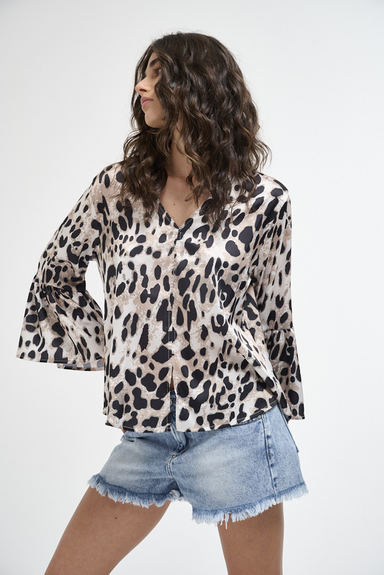 blusa animal print
