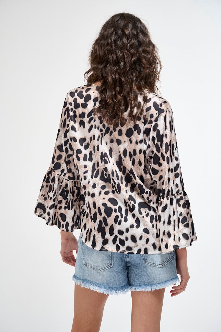 blusa animal print
