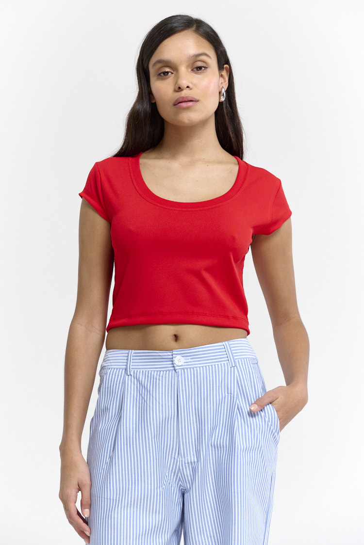 remera corta basica