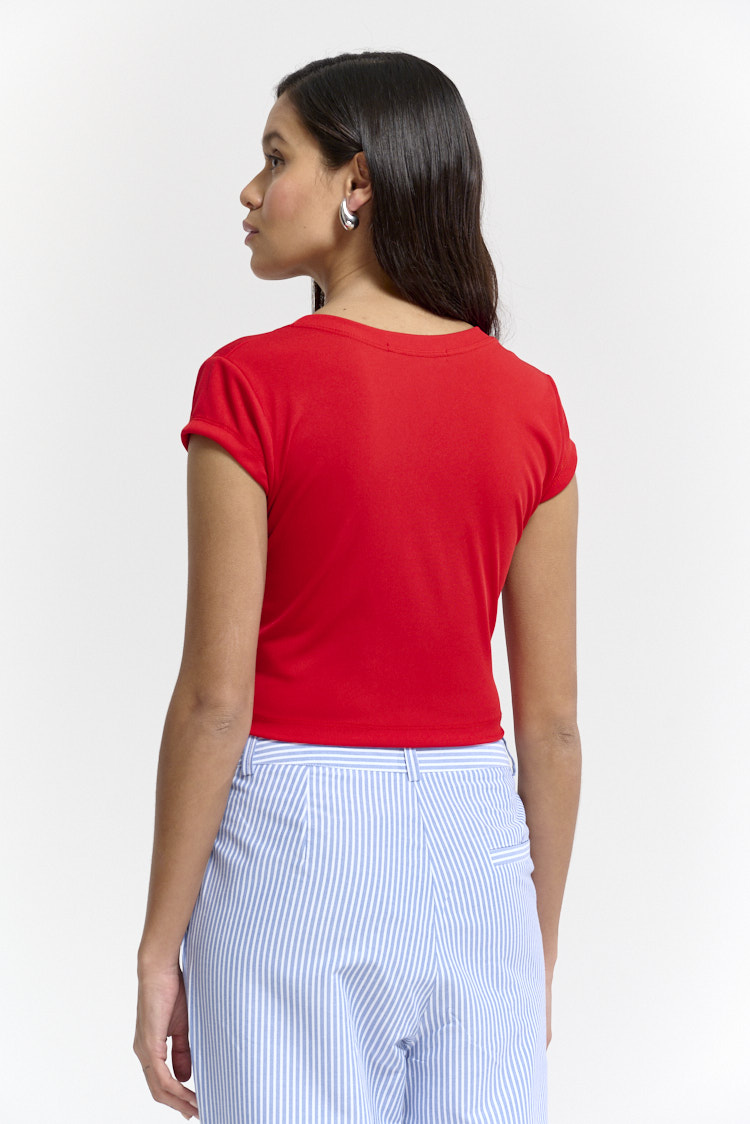 remera corta basica
