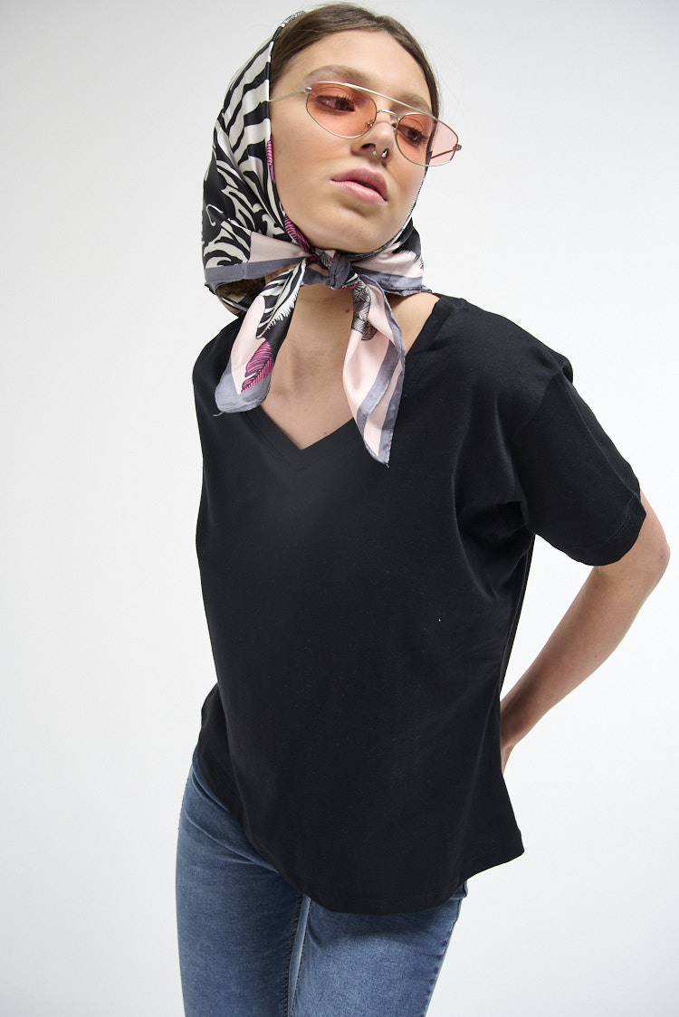 remera basica algodon