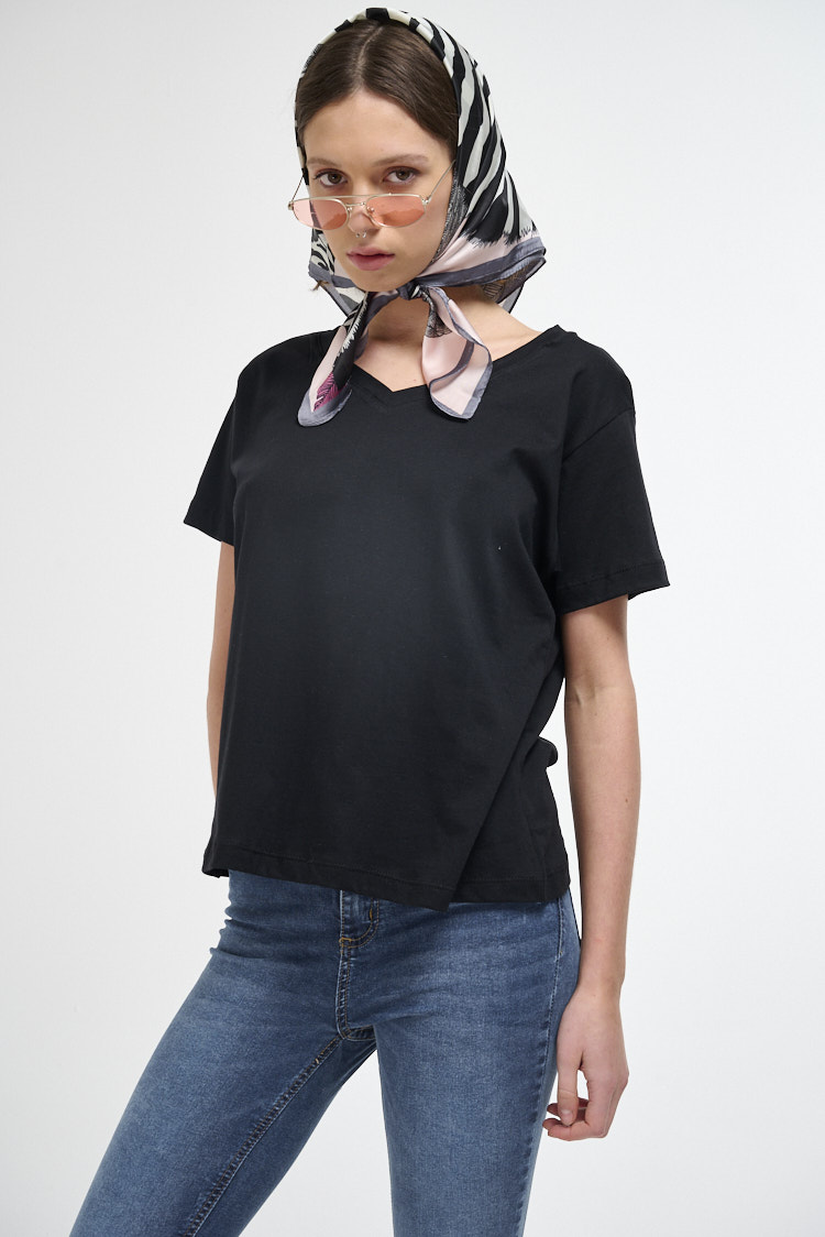 remera basica algodon