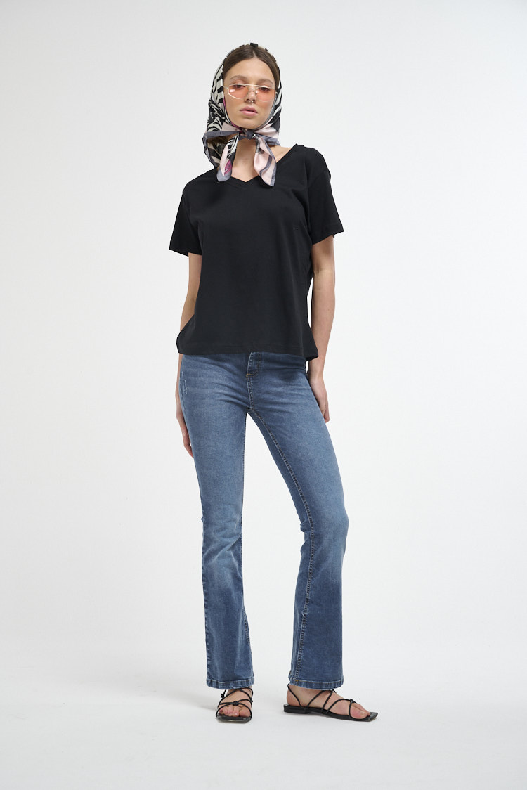 remera basica algodon