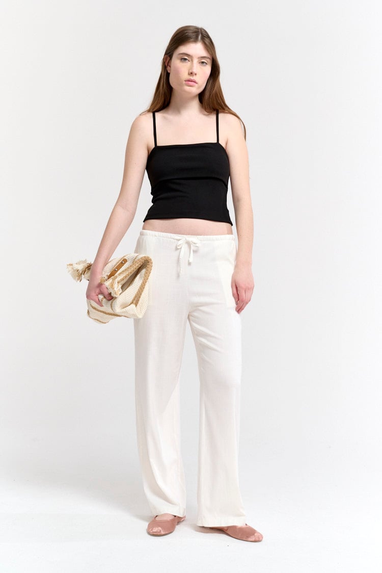 pantalon holgado casual