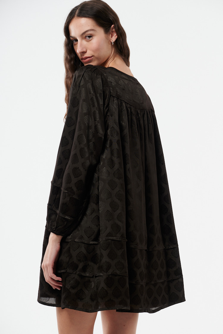 vestido corto boho
