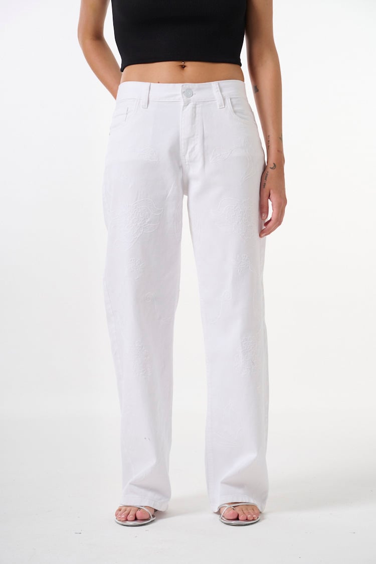 jean wide leg calado