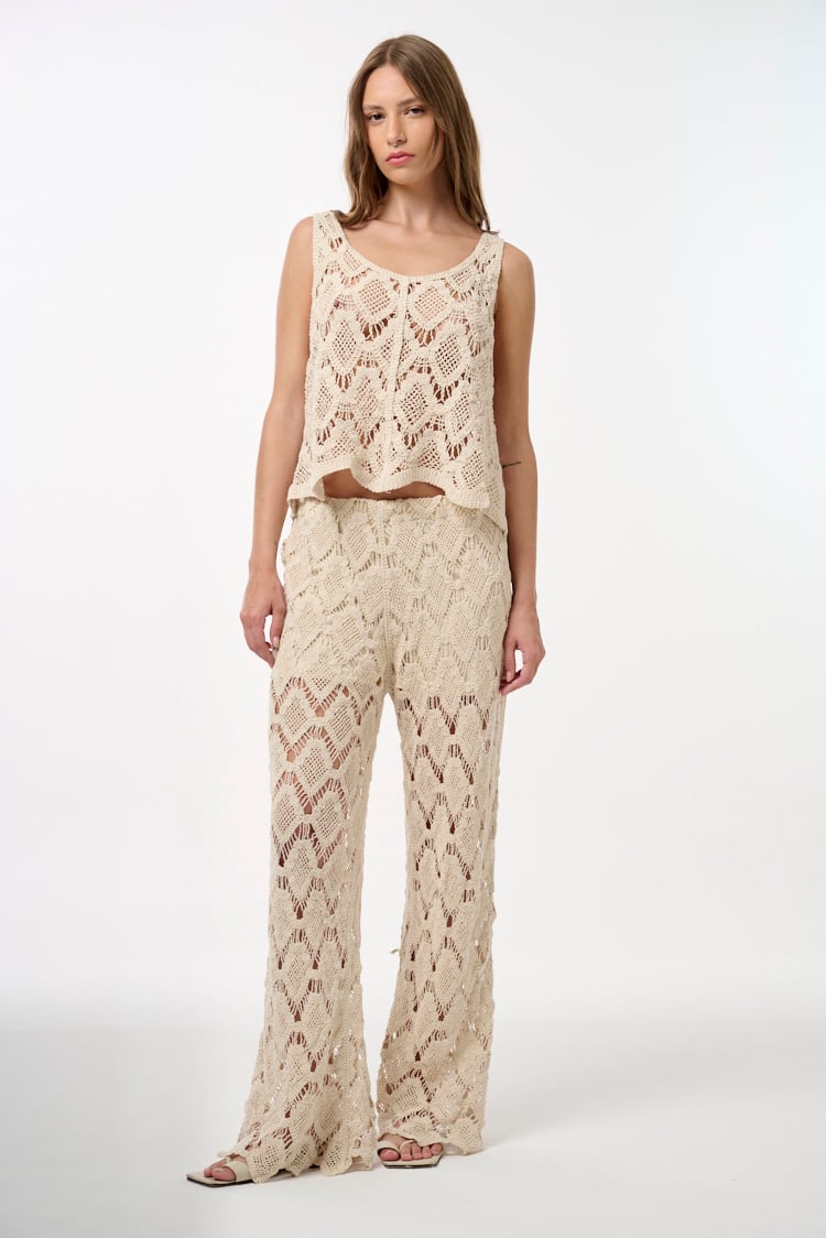 pantalon tejido