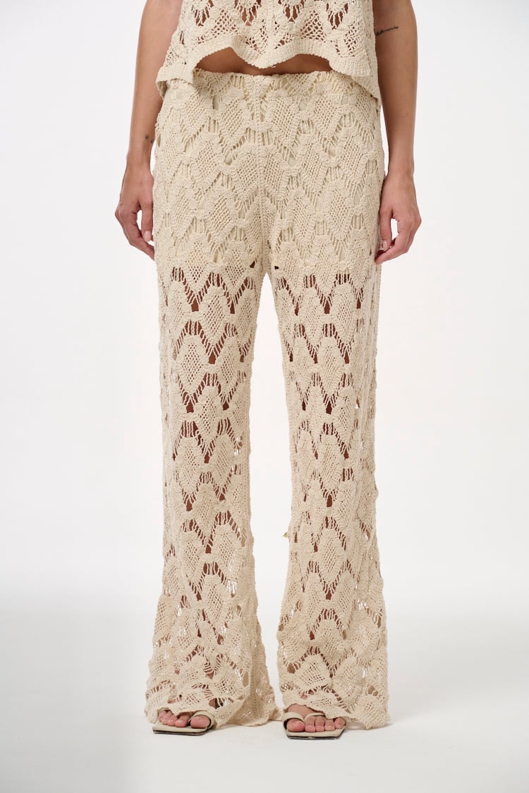 pantalon tejido