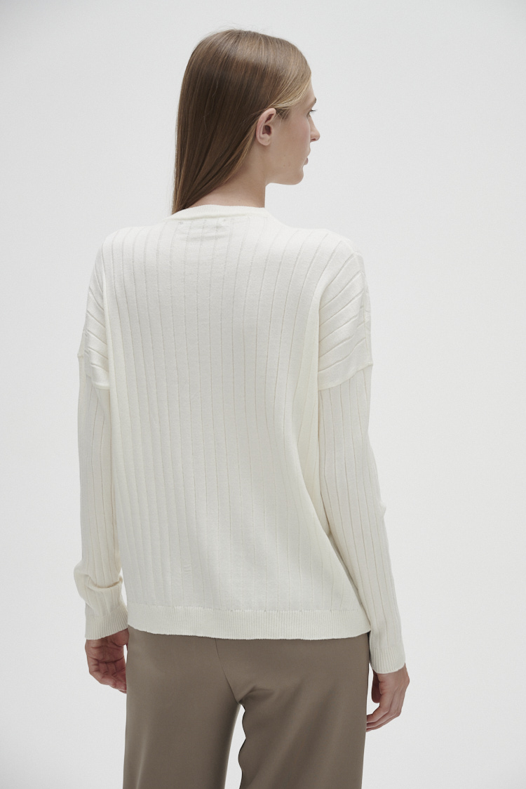 sweater trenzado 