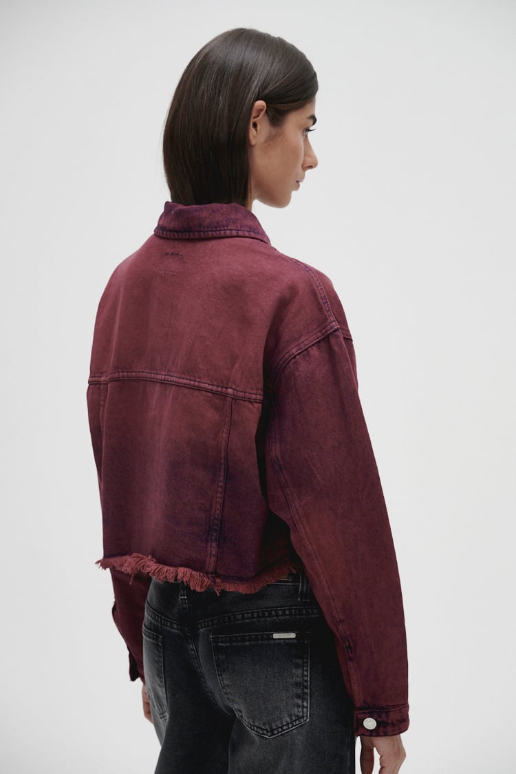 campera de jean corta