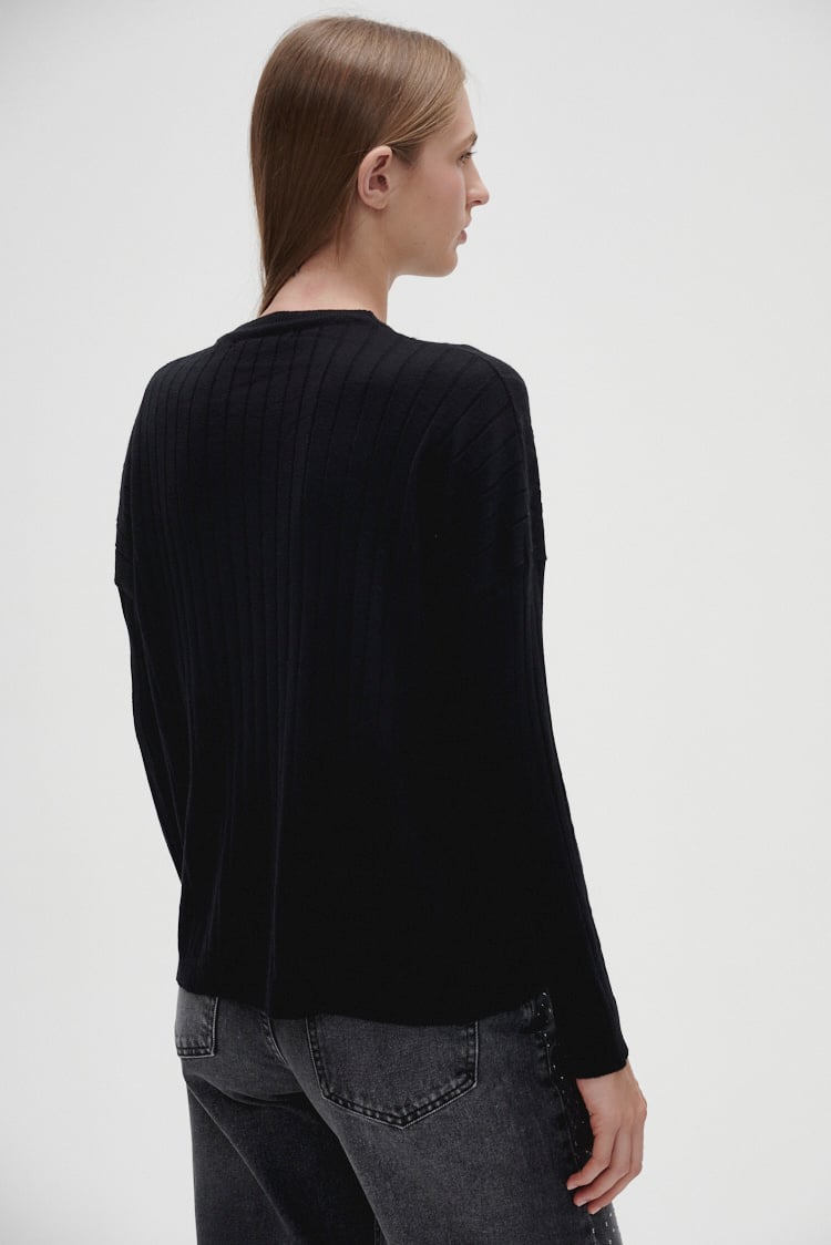 sweater trenzado 