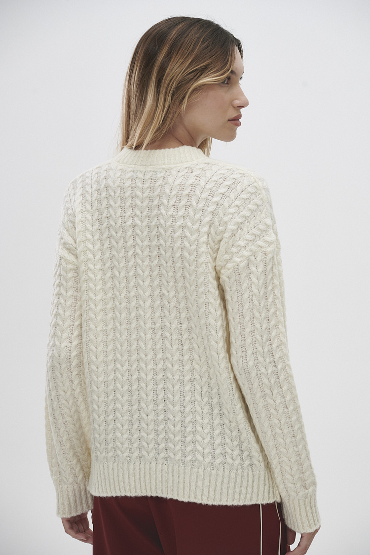 sweater hilo cuello redondo