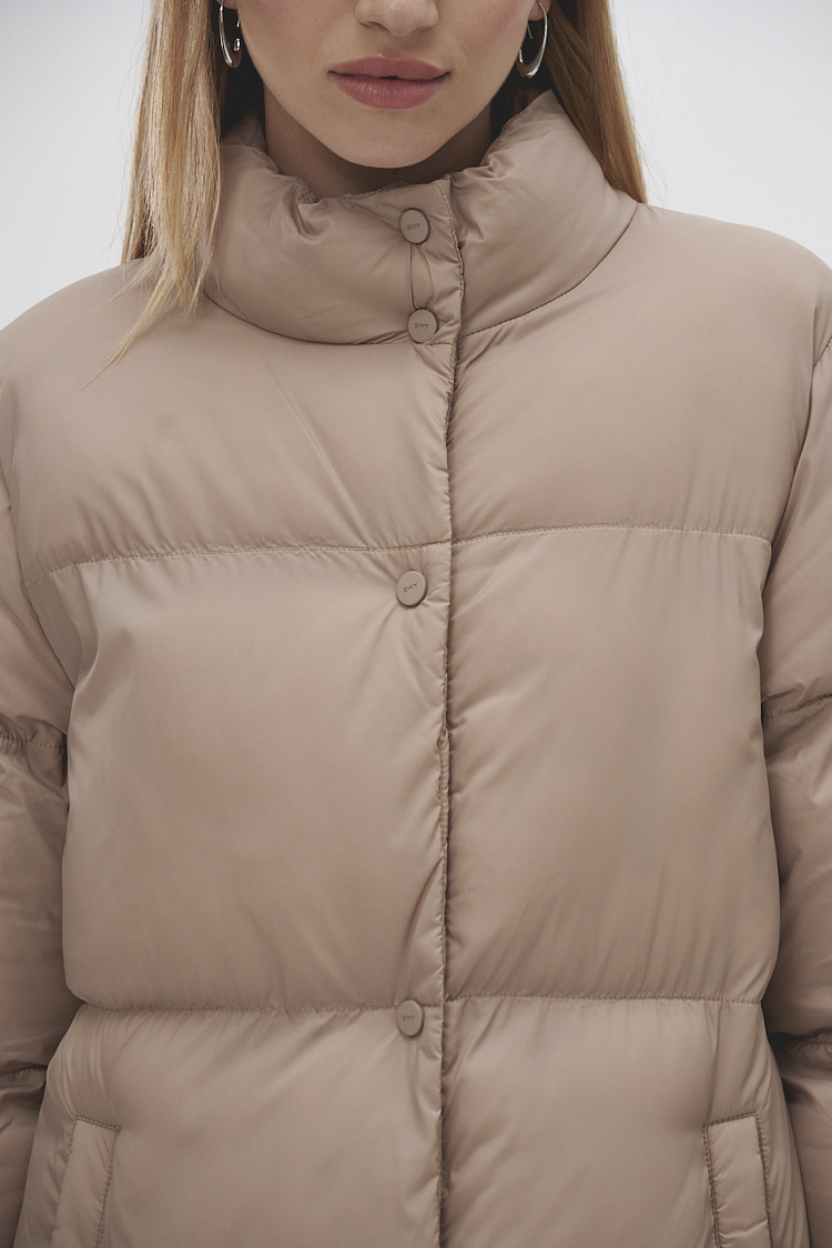 Campera puffer larga