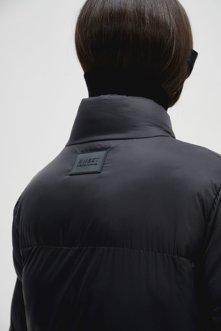 Campera puffer larga