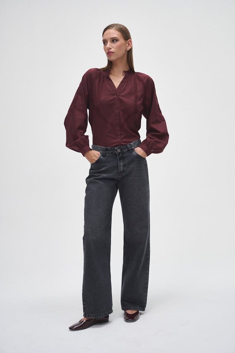 Camisa escotada