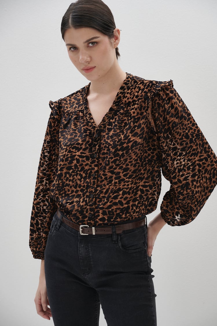 Blusa animal print