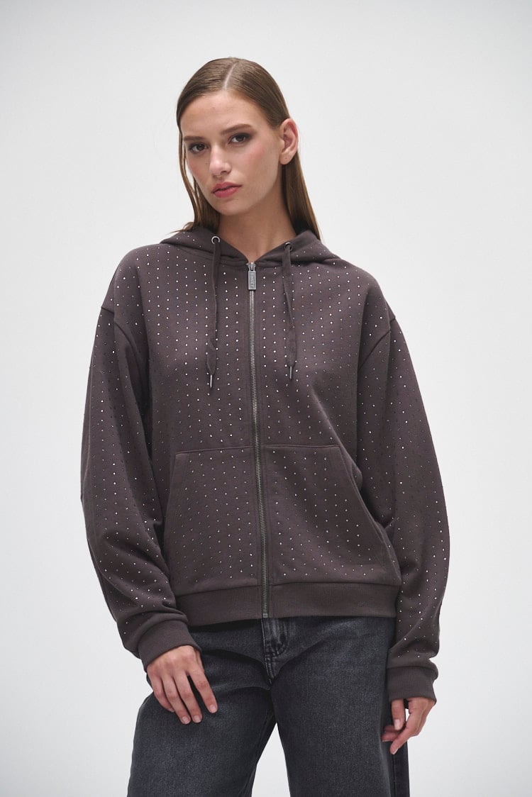 campera con brillos