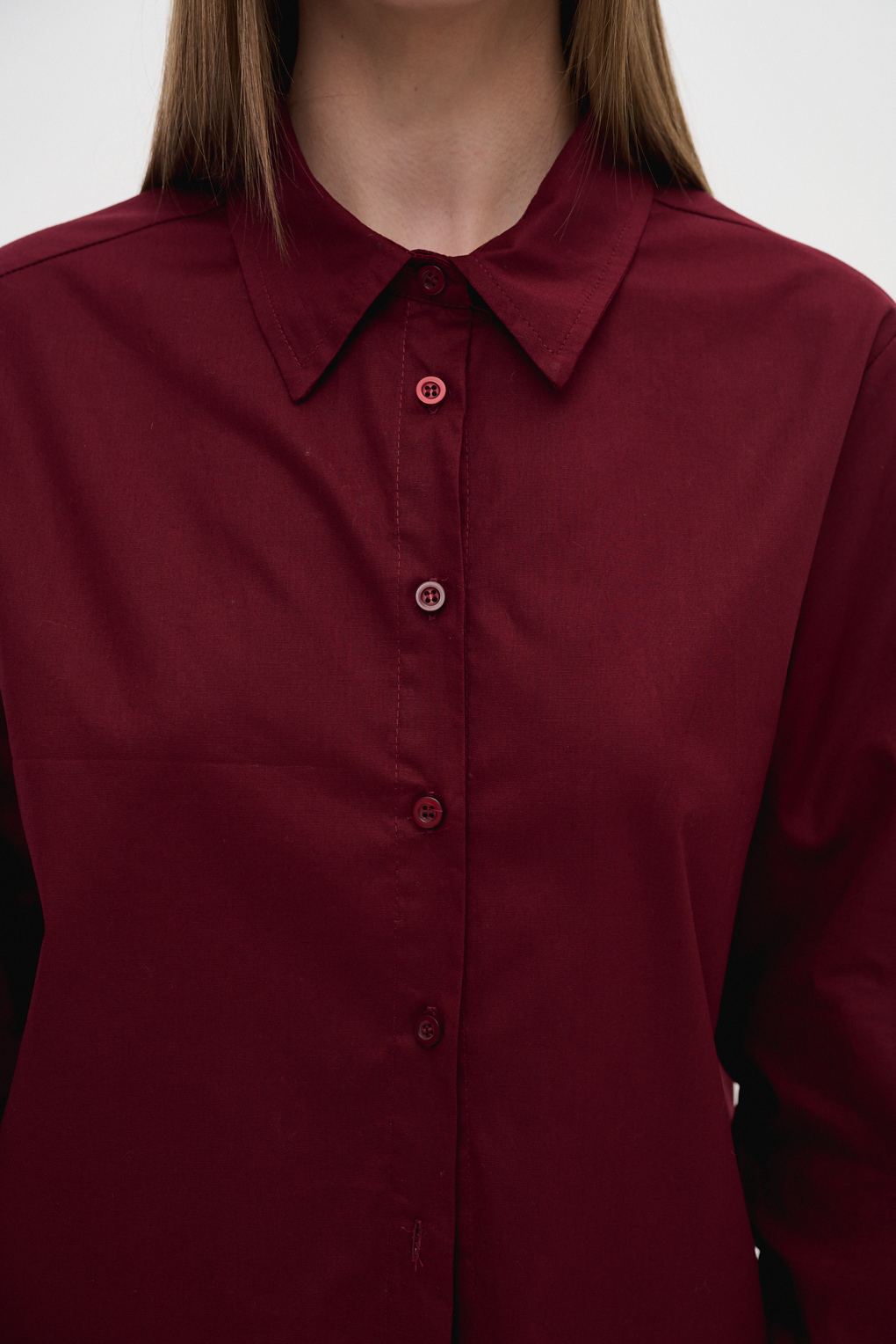 camisa basica poplin