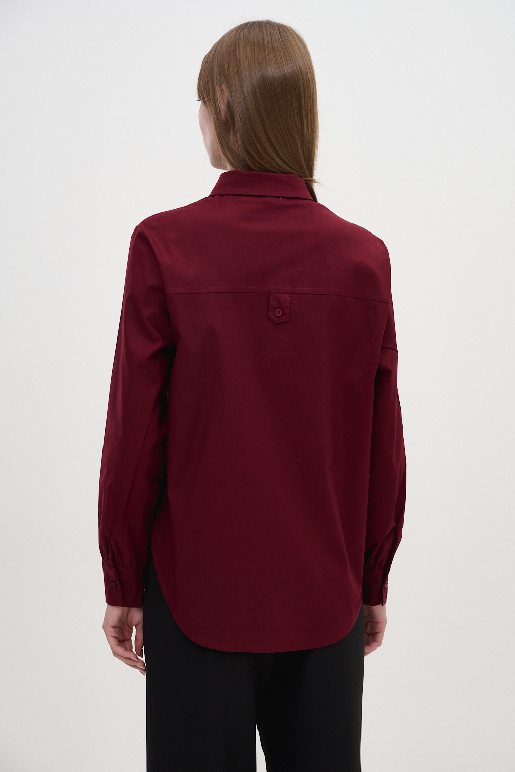 camisa basica poplin