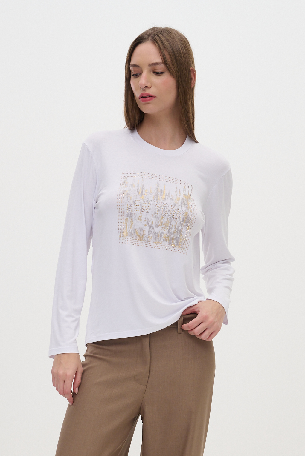 remera manga larga estampada