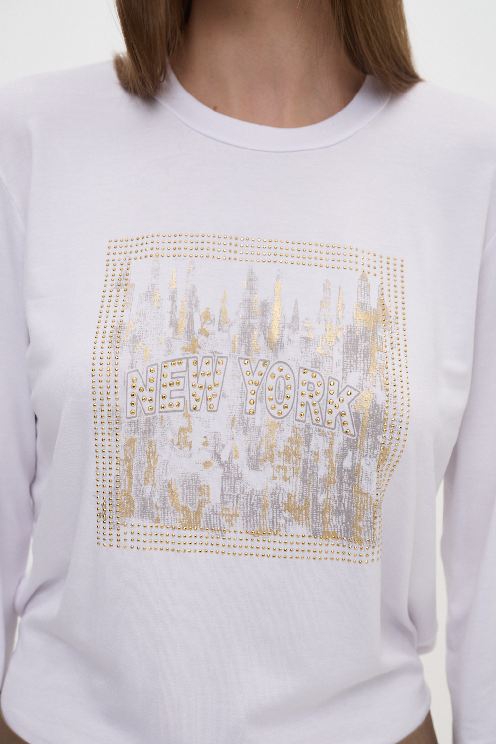 remera manga larga estampada