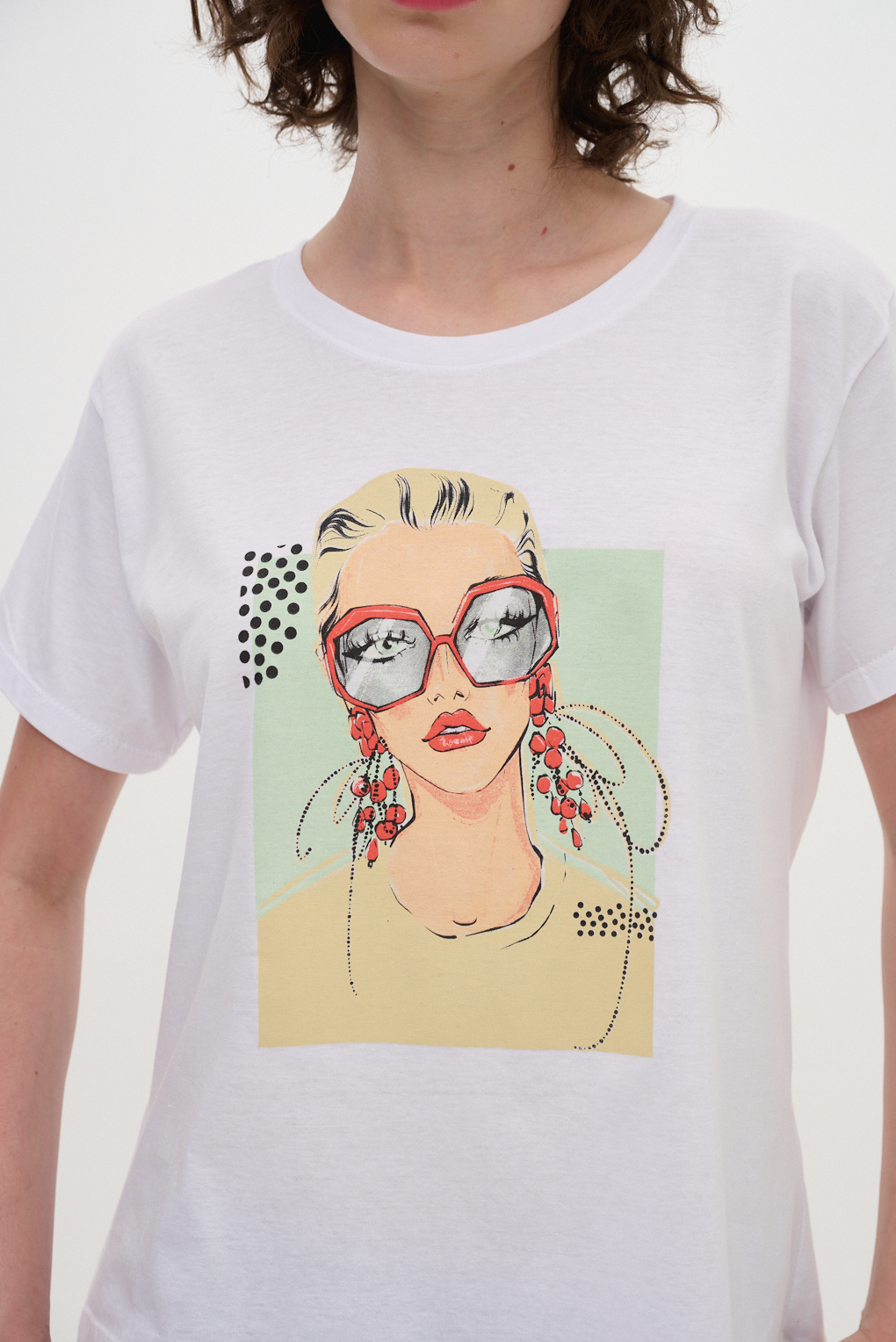 remera estampado mujer