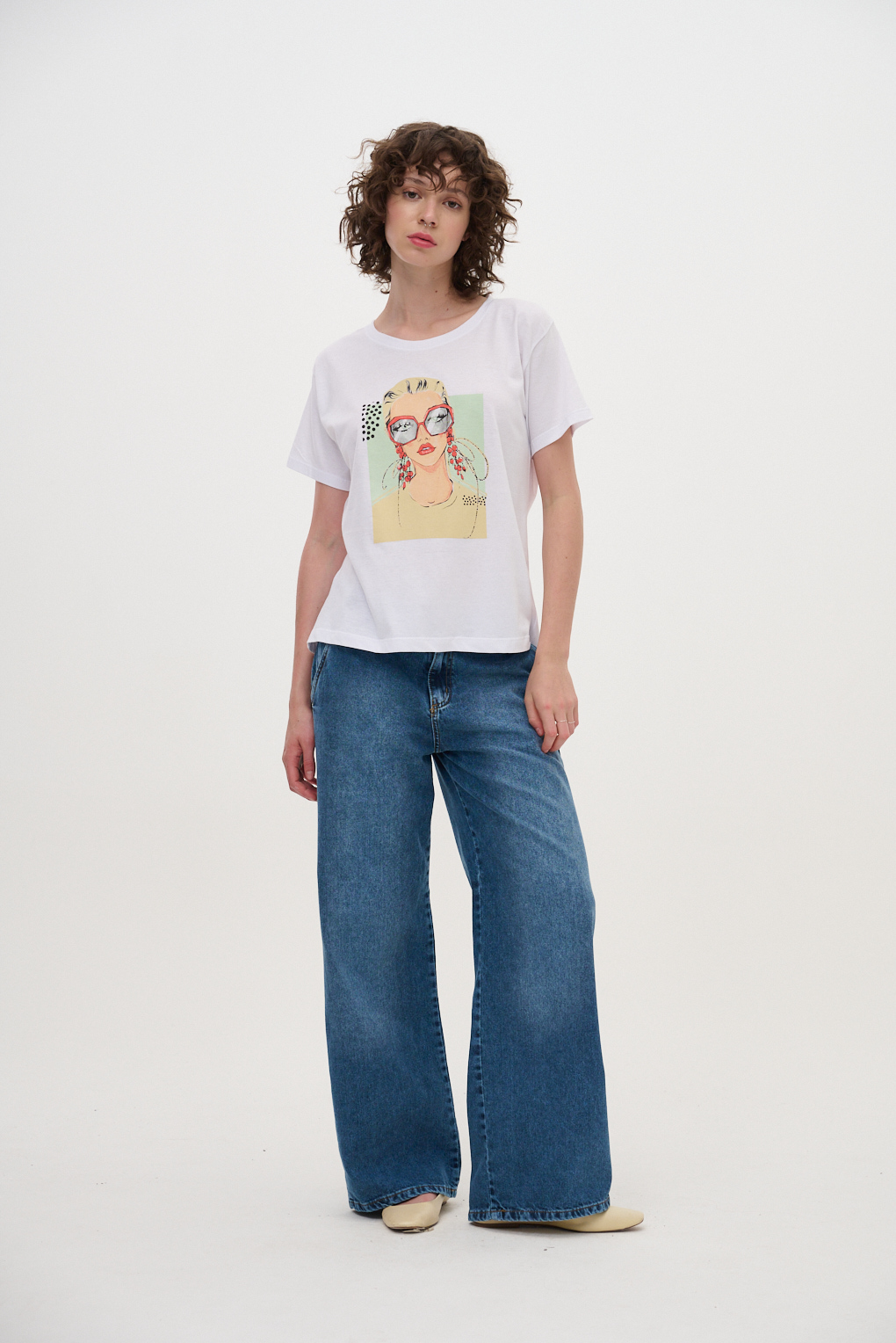 remera estampado mujer