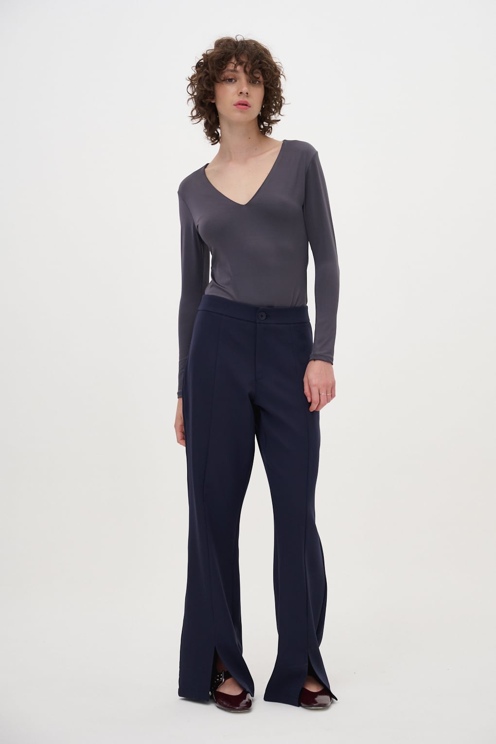pantalon sastrero recto