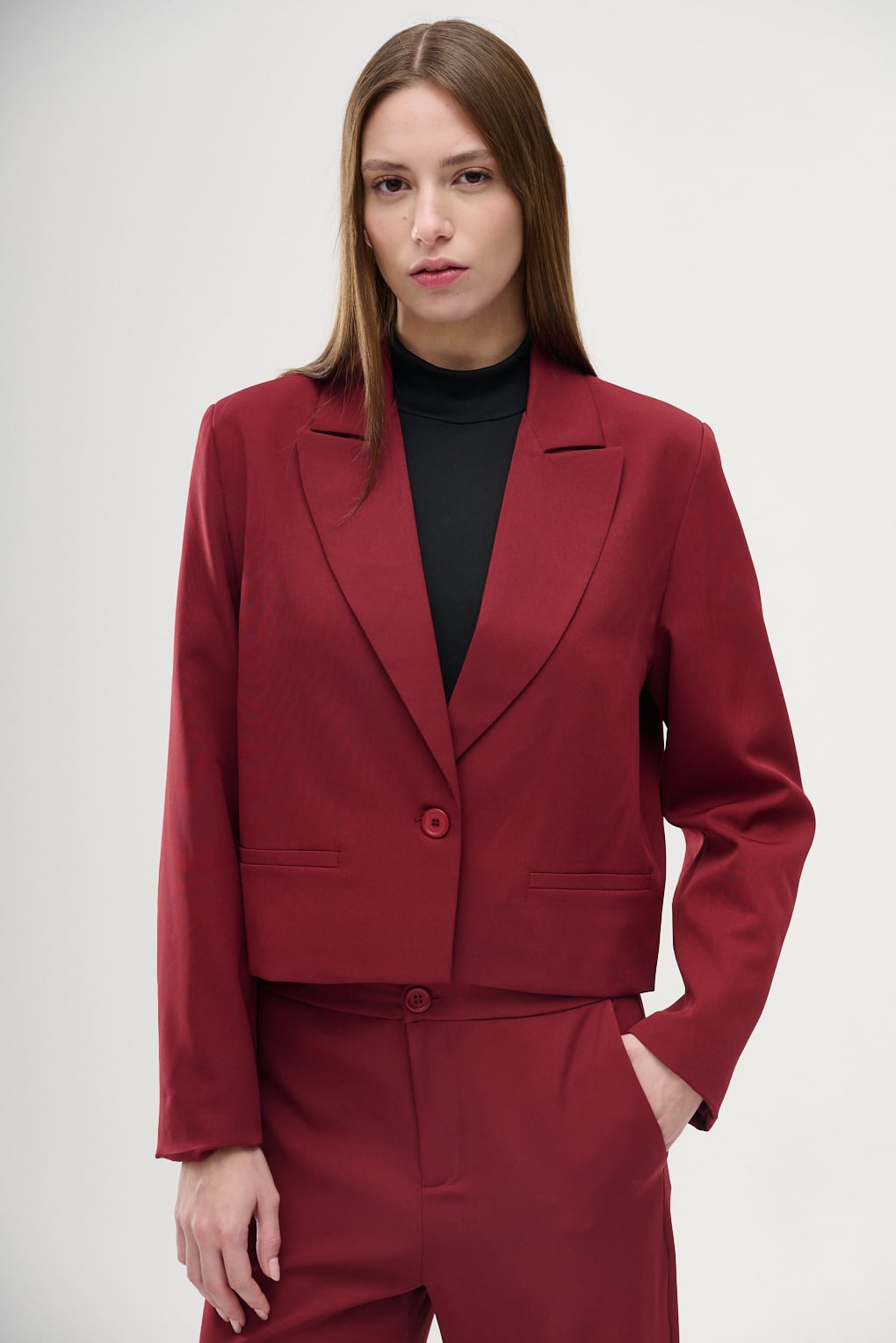 blazer sastrero corto