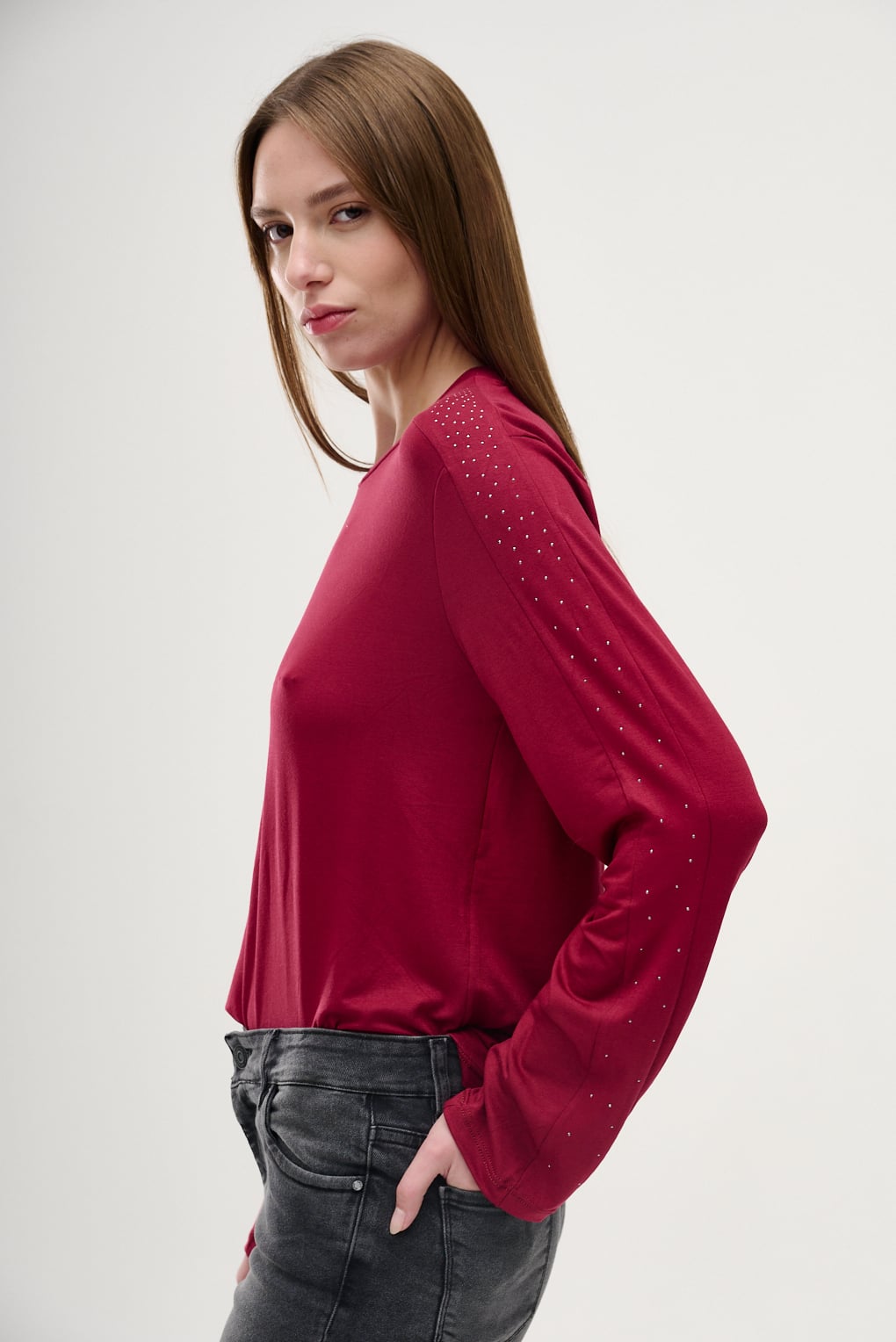 Remera brillos