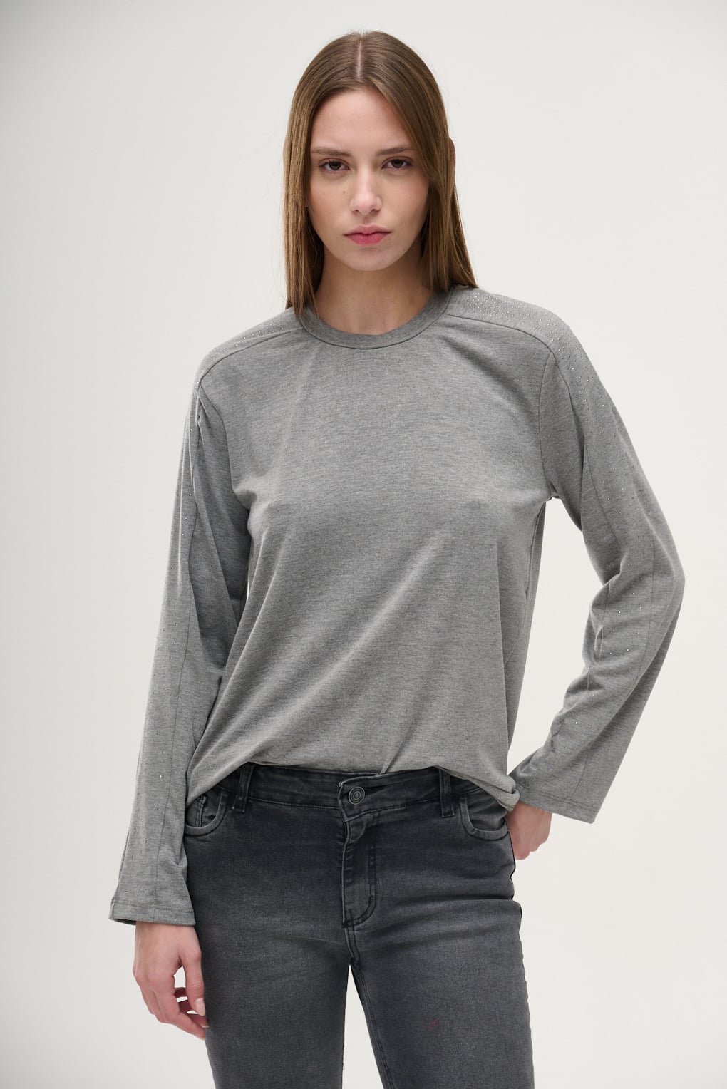 Remera brillos