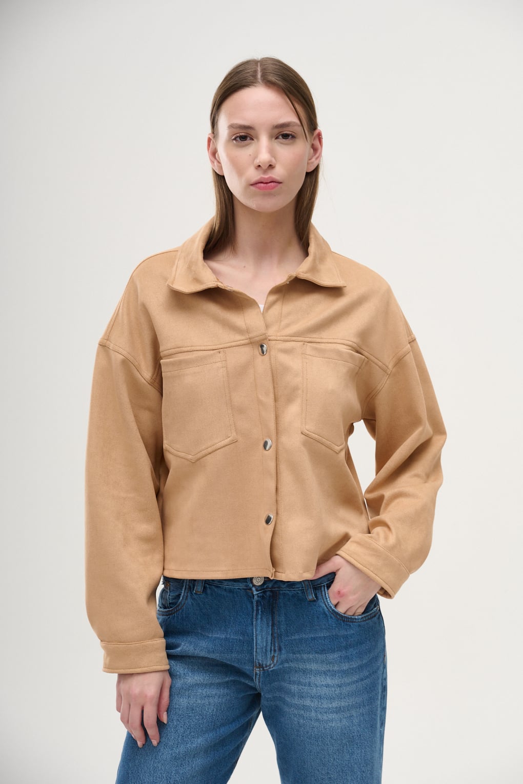 camisaco amplio corto