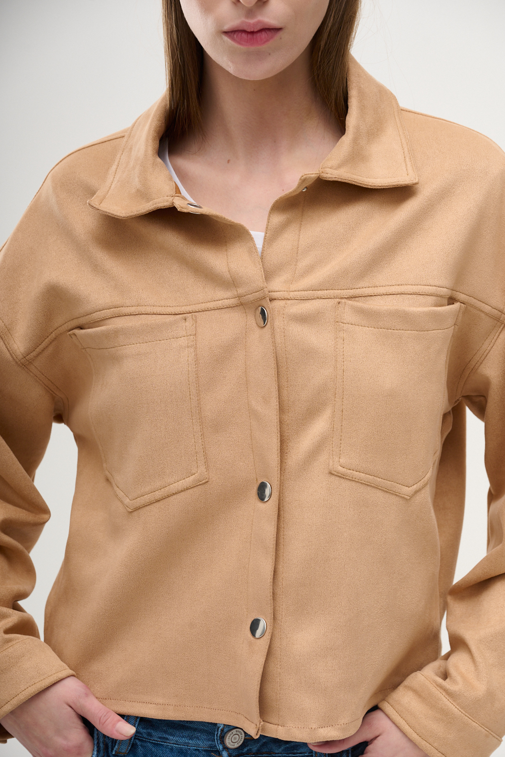 camisaco amplio corto