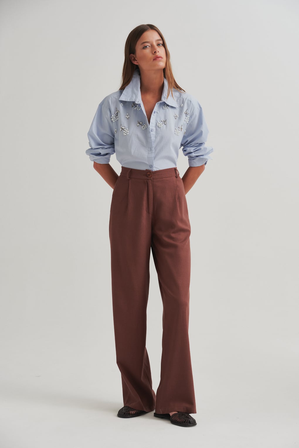 pantalon de lino