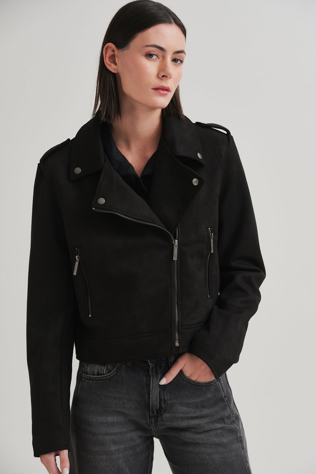 campera suede gamuza