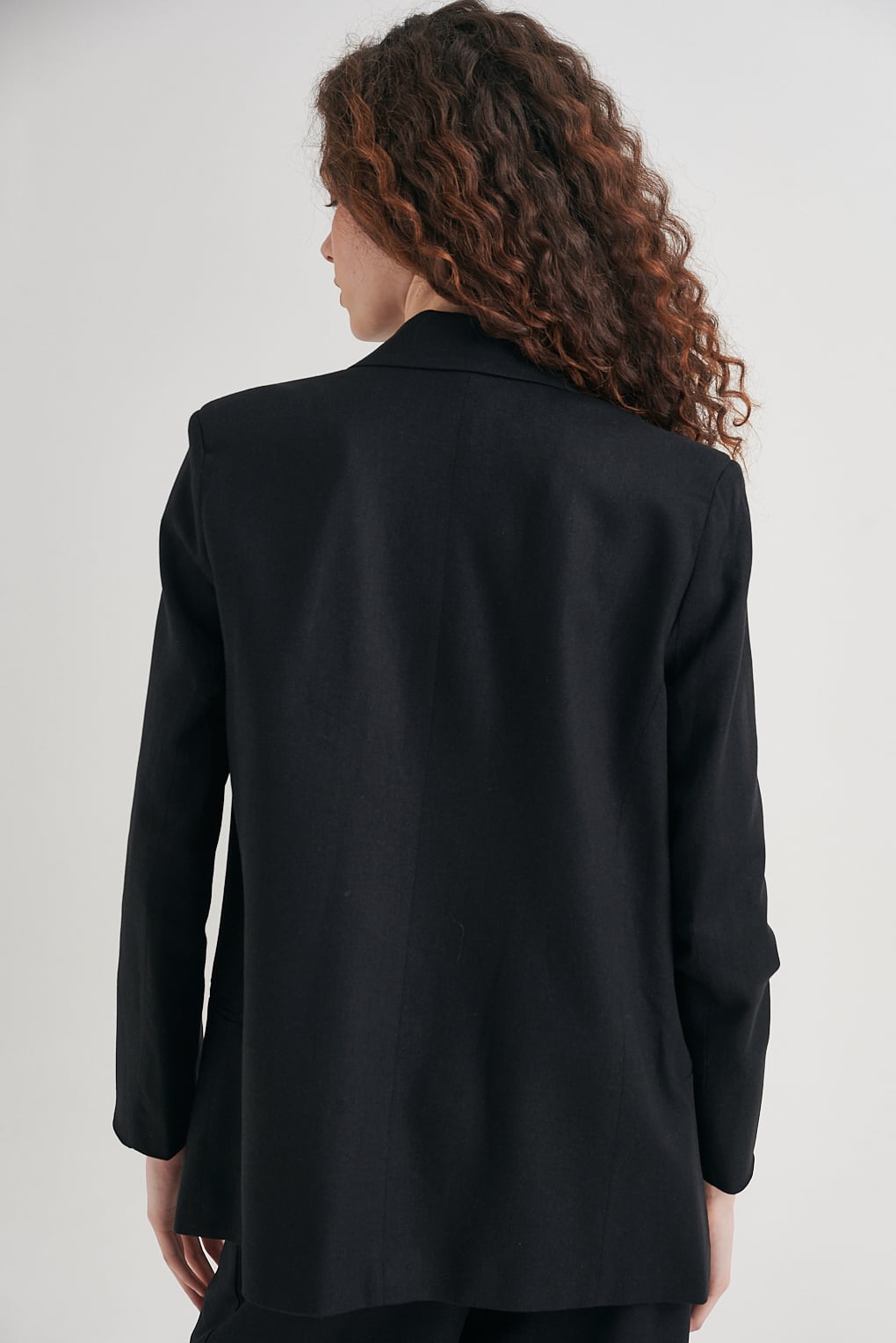 blazer de lino forrado